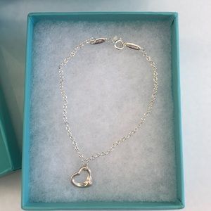 Tiffany & Co. Elsa Peretti open heart bracelet